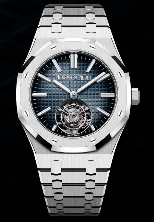 Review Audemars Piguet ROYAL OAK SELFWINDING FLYING TOURBILLON "50TH ANNIVERSARY" Replica Watch 26730ST.OO.1320ST.01